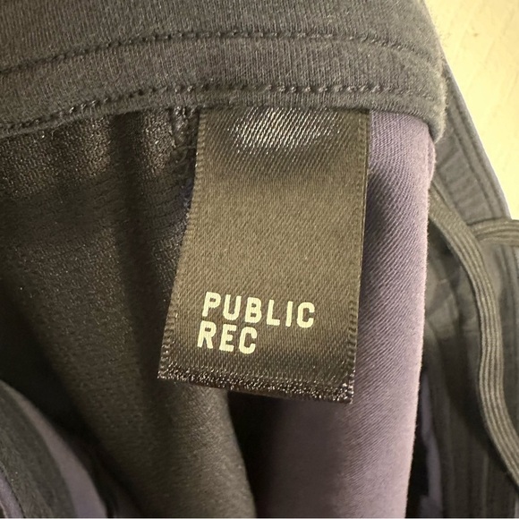Public Rec  All Day Every Day Pants Mens Navy Blue Jogger 38/28 Elastic Waist - Picture 8 of 9